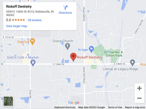 Rickoff Dentistry Map